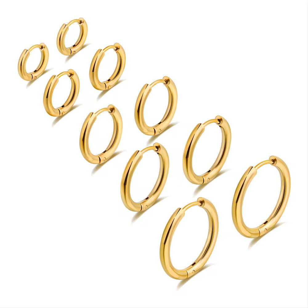 Classic Gold Filled Hoops