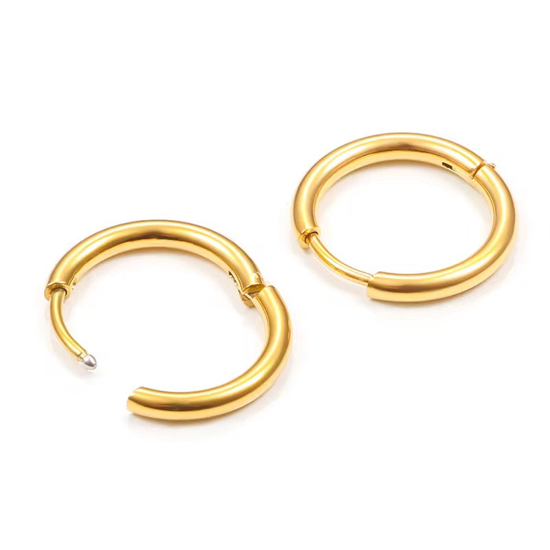Classic Gold Filled Hoops