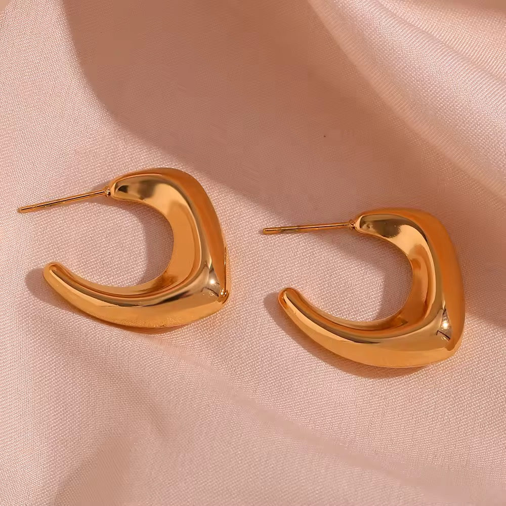 V Shape Earrings