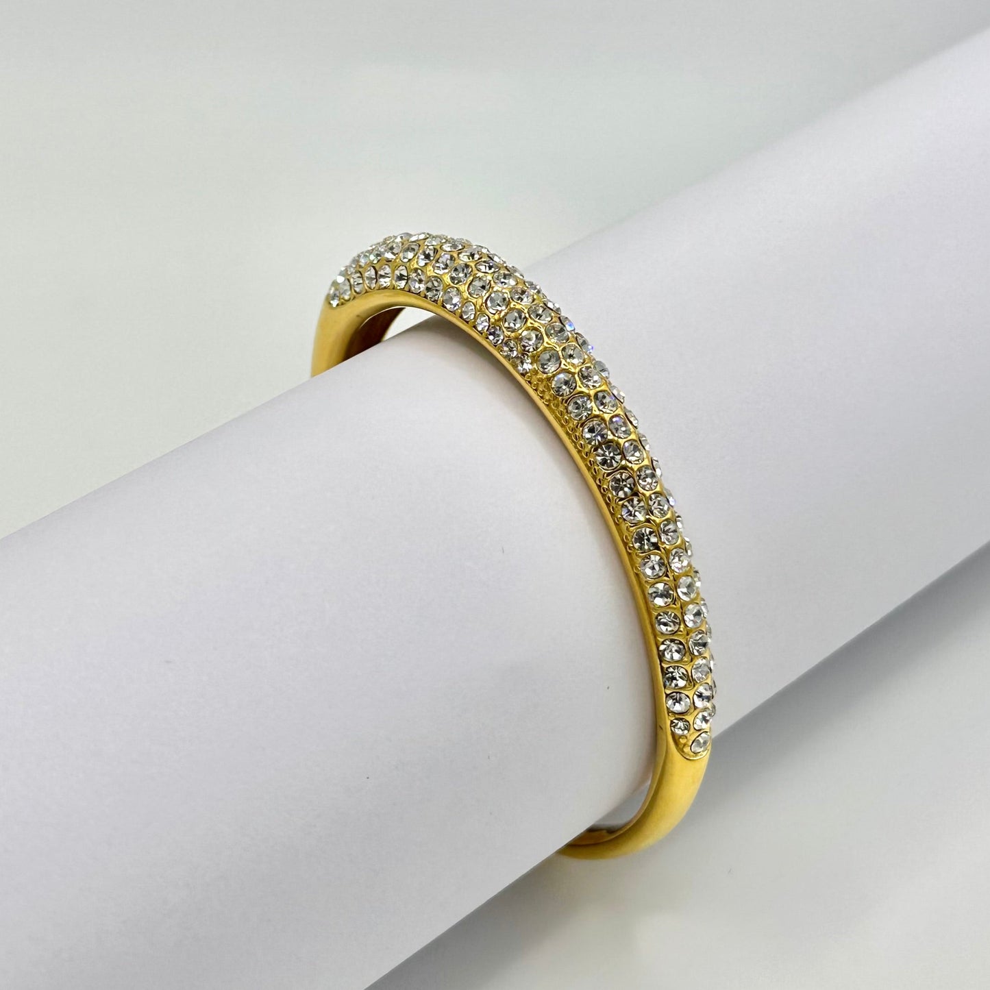 Baguette Zircon Bangle